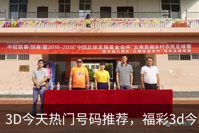 3D今天热门号码推荐，福彩3d今晚热门推荐号，今晚重点推荐号码更新，福彩3D直选今日推荐号272期